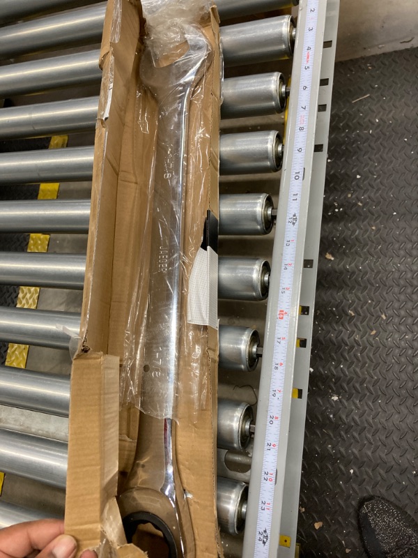 Photo 1 of Jaeger 2 Inch TIGHTSPOT Ratchet Wrench with 120-Tooth Ratcheting Precision and Hardened, Polished Steel for Projects with Tight Spaces 2 Inch/SAE