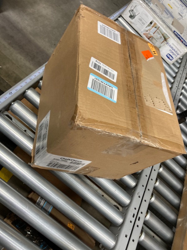 Photo 1 of Chef's Choice 720 Professional Commercial Meat Grinder with Three-Way Control Switch Stuffing & Reverse, 3 Grinding Plates, Silver