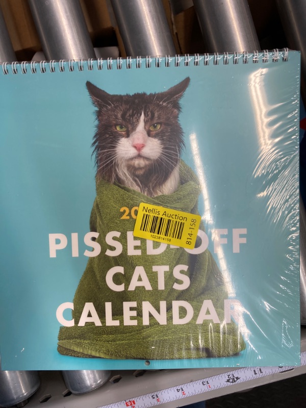 Photo 2 of 2024 Pissed-Off Cats Calendar - Funny, Sassy Holiday Gift for Cat lovers - 12 Month Planner for Joke Christmas Present