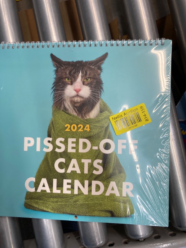 Photo 2 of 2024 Pissed-Off Cats Calendar - Funny, Sassy Holiday Gift for Cat lovers - 12 Month Planner for Joke Christmas Present