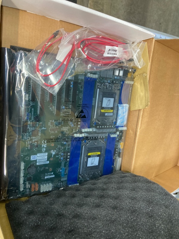 Photo 3 of SUPERMICRO MBD-H12SSL-NT-B ATX Server Motherboard AMD EPYC™ 7003/7002 Series Processor