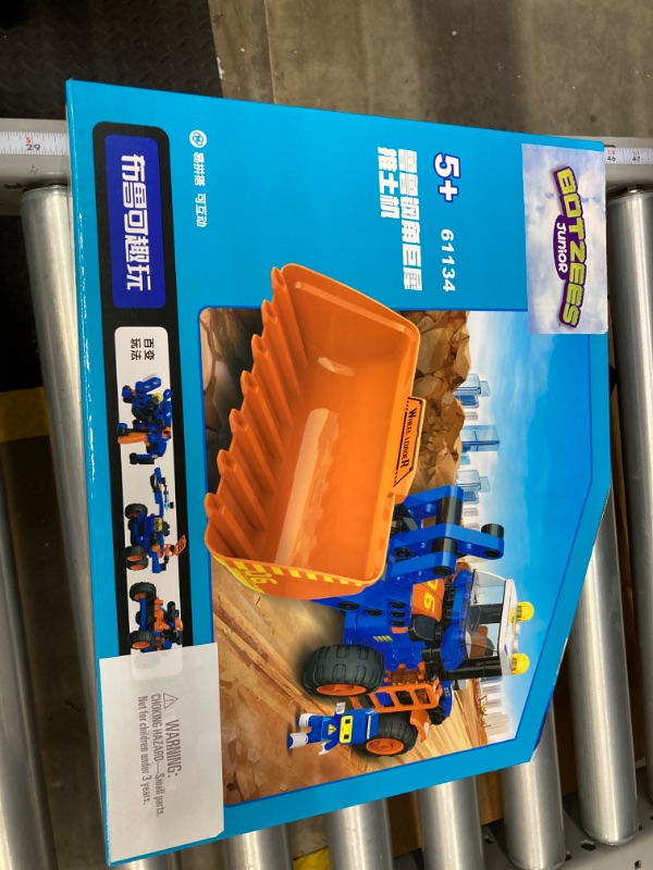 Photo 1 of BOTZEES 8 in 1 STEM Toys for Kids, Bulldozer Building Block Sets, Construction Toys for Boys & Girls Age 5 for Kids