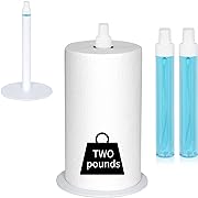 Photo 1 of 2 in 1 Paper Towel Holder with Spray Bottle Center, White Paper Towel Holder Countertop, Kitchen Paper Towel Holder, Bathroom Paper Towel Holder, Bathroom Must Have