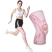 Photo 1 of Knee Pads for Women and Men, Knit Long Compression Support Sleeve Accessories Warmer Safety Protective Braces for Tendonitis, Football, Pain Relief, Workout(1 unit)