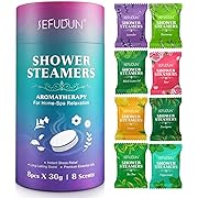 Photo 1 of 2 pack Shower Steamers Aromatherapy,8 Pack Shower Bombs with Essential Oils Relaxation Gifts for Women and Men, Self Care Christmas Birthday Valentines Day Gifts