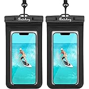 Photo 1 of 10 PACK Waterproof Phone Pouch Floating,Universal Waterproof Phone Case for iPhone 15 14Pro Max Phone Water Proof Phone Pouch iPhone,IPX8 iPhone Waterproof Pouch Underwater