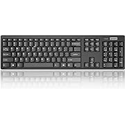 Photo 1 of Lenovo – Wireless Compact Keyboard– 100 Cordless Keyboard for PC, Laptop with Windows – Cordless Connection – Silent Key Clicks, Black