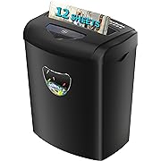 Photo 1 of  only for part Woolsche Paper Shredder, 12-Sheet Cross Cut with 5.55-Gallon Basket, P-4 Security, 3-Mode Shred Card/CD/Staple/Clip, Jam Proof System for Office (ETL)