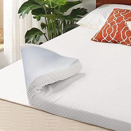 Photo 1 of 4.3 4.3 out of 5 stars 6,576
3 Inch Cool Gel Memory Foam Mattress Topper Queen Size Bed,Removable Soft Cover, Comfort Body Support & Pressure Relief,10 Year Warranty