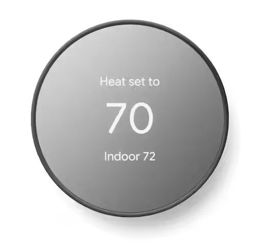 Photo 1 of Nest Thermostat - Smart Programmable Wi-Fi Thermostat - Charcoal