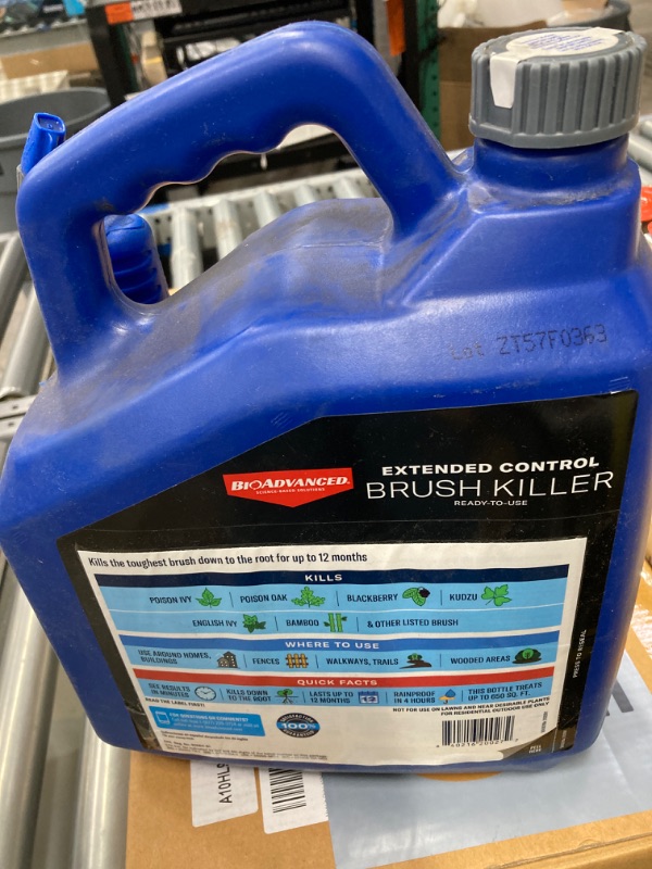 Photo 3 of BioAdvanced Extended Control Brush Killer, Ready-to-Use 1.3 Gallon