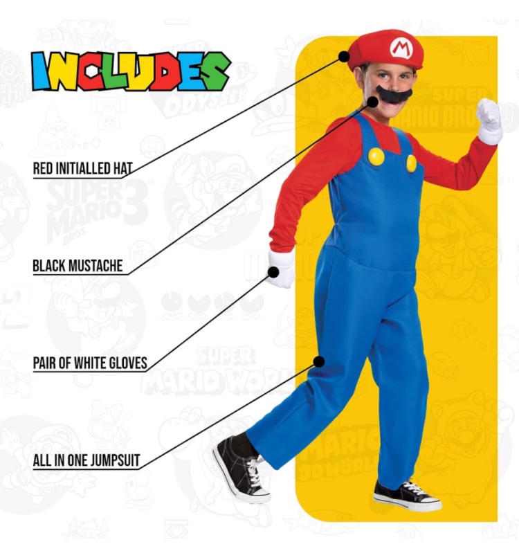 Photo 1 of Disguise Nintendo Super Mario Costume