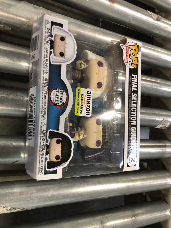 Photo 2 of Funko Pop! Animation: Demon Slayer - Final Selection Guides, Kanata and Kiriya Glow in The Dark (2-Pack), Amazon Exclusive