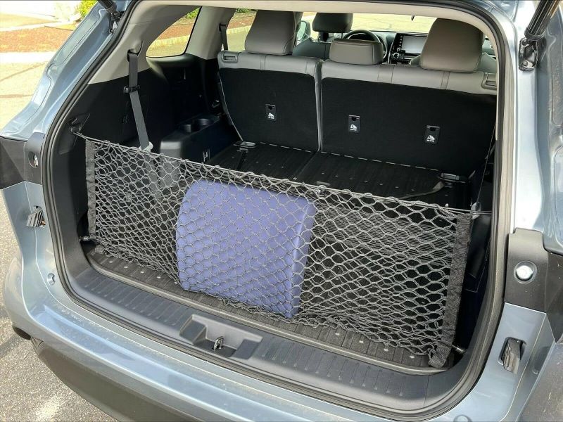 Photo 1 of Envelope Style Automotive Elastic Trunk Cargo Net Compatible with Honda CRV 2017 2018 2019 2020 2021 2022 2023 2024 Not for Touring Models