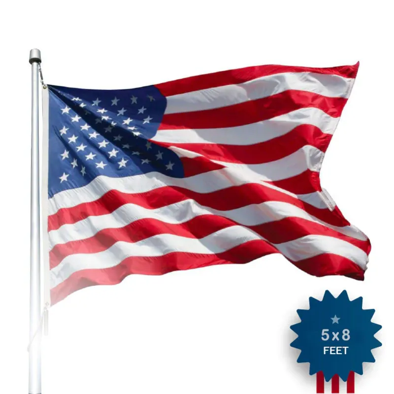 Photo 1 of 5' x 8' American Flag - Nylon
