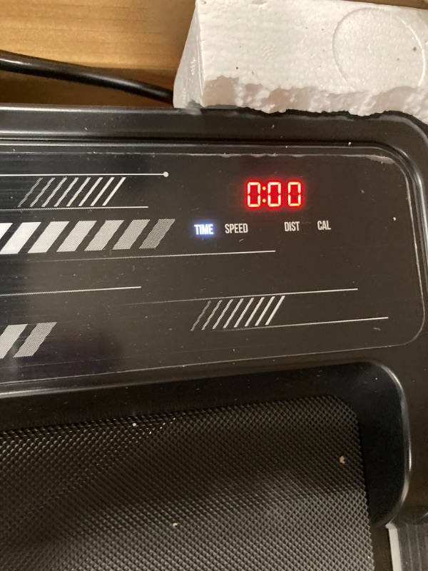 Photo 1 of **FOR PARTS** ONLY***NOT WORKING***Walking Pad Under Desk Treadmill with 265lbs Capacity, Portable Treadmill for Home Office with Remote Control, 2.25HP Walking Treadmill for Walking and Jogging Classic Black 50"