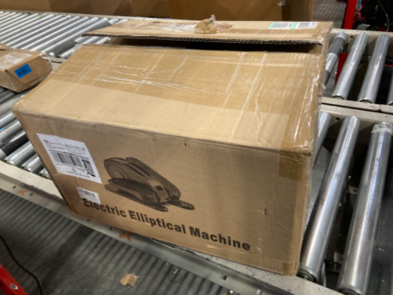 Photo 1 of Under Desk Elliptical Machine, Ellipse Leg Exerciser for Seniors Fully Assembled, Portable & Quiet Electric Seated Pedal Exerciser with Remote Control & LCD Display Monitor