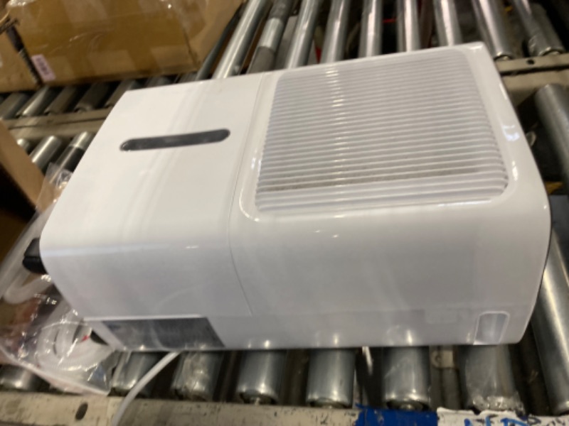 Photo 1 of 30 Pint Dehumidifiers for Home with Drain Hose, VEAGASO 2,500 Sq.Ft Dehumidifier for Basement, Large Room, Bathroom, Three Operation Modes, Intelligent Humidity Control, Dry Clothes, 24HR Timer