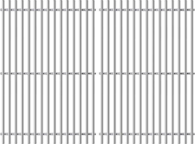 Photo 1 of Adviace 19.5'' Grill Grates Replacement for Weber Genesis 300 Series, Genesis E310 E320 E330 S310 S320 S330 EP310 EP320 EP330 Gas Grill, 304 Stainless Steel Cooking Grate Grid for Weber 7524 7528, 7MM