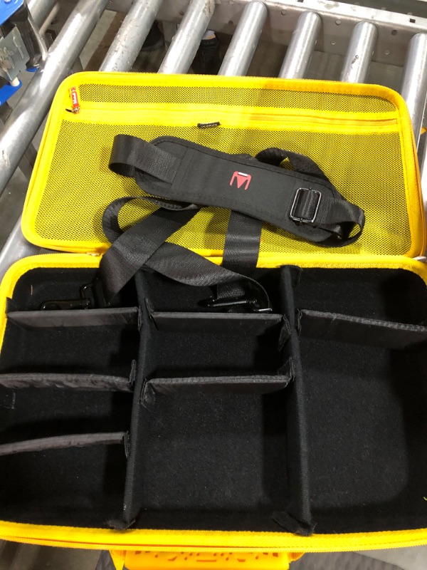 Photo 4 of Mchoi Battery Storage Holder Case Suitable for Dewalt 8v/12v/18v/20v/60v Max XR Battery and Charger, Tool Batteries Carrier Protective Case, Holds 20V 60V 2.0/3.0/4.0/5.0/6.0/9.0-Ah Batteries, Adapter