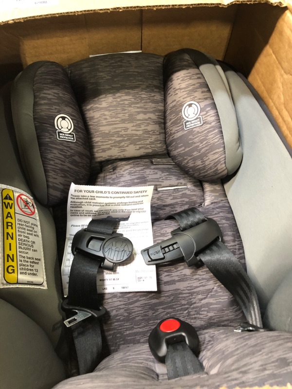 Photo 1 of Cosco Mighty Fit 65 DX Convertible Car Seat (Heather Onyx Gray)