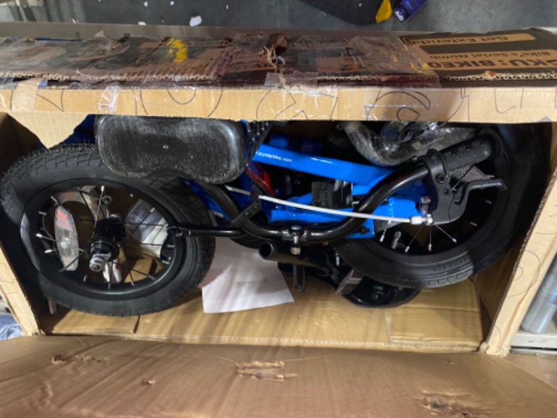 Photo 3 of ***FOR PARTS ONLY - ALL SALES ARE FINAL***
JOYSTAR Pluto Kids Bike for 3-13 Year Old Boys & Girls with Training Wheels for 12 14 16 18 20 inch Bikes, Kickstand for 18 20 Inch BMX Freestyle Kids' Bicycle pluto Blue 12 Inch with Training Wheels