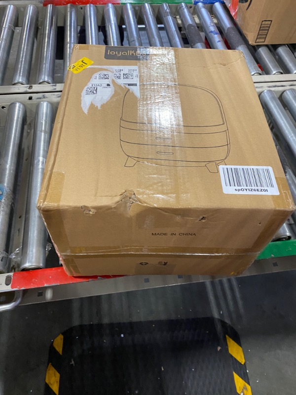 Photo 1 of Makeup Organizer Countertop Skincare Cosmetics Storage Organizer Large Capacity with 6-Slot Acrylic Lipstick Organizer and 2-Layer Storage Box for Vanity White L