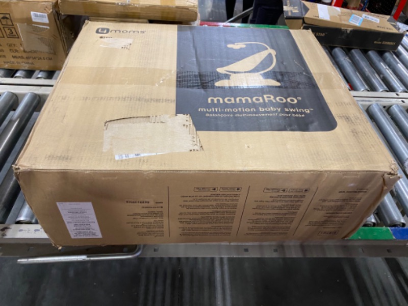 Photo 2 of ***FOR PARTS ONLY - ALL SALES ARE FINAL***
4moms MamaRoo Multi-Motion Baby Swing, Bluetooth Baby Swing with 5 Unique Motions, Grey