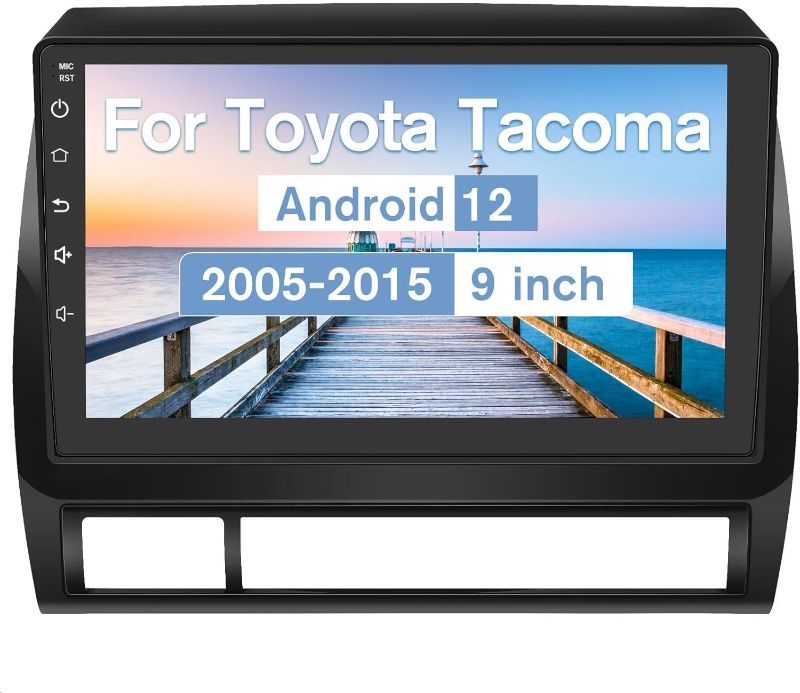 Photo 1 of ****SOLD AS PARTS**** 
Car Radio for Toyota Tacoma 2005-2015 Built-in carplay Android Auto,9 inch Android 12 Car Stereo Head Unit 2G RAM 32G ROM with DSP WiFi GPS Navigation Bluetooth Steering Wheel Control
