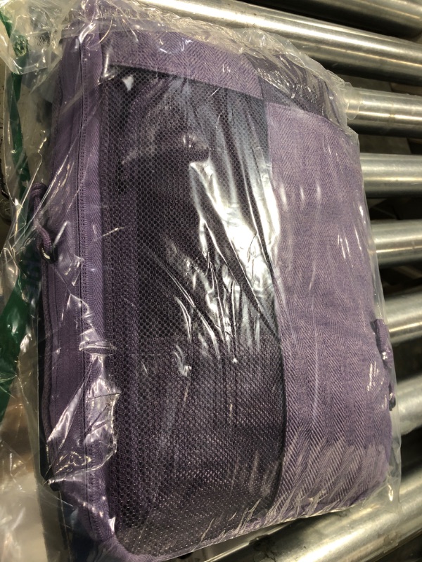 Photo 1 of Compression Packing Cubes for Suitcase, 6 Set BAGSMART Travel Packing Cubes for Luggage, Compression Travel Cubes & Suitcase Organizer for Packing with Shoe Bag Purple 04-Lavender