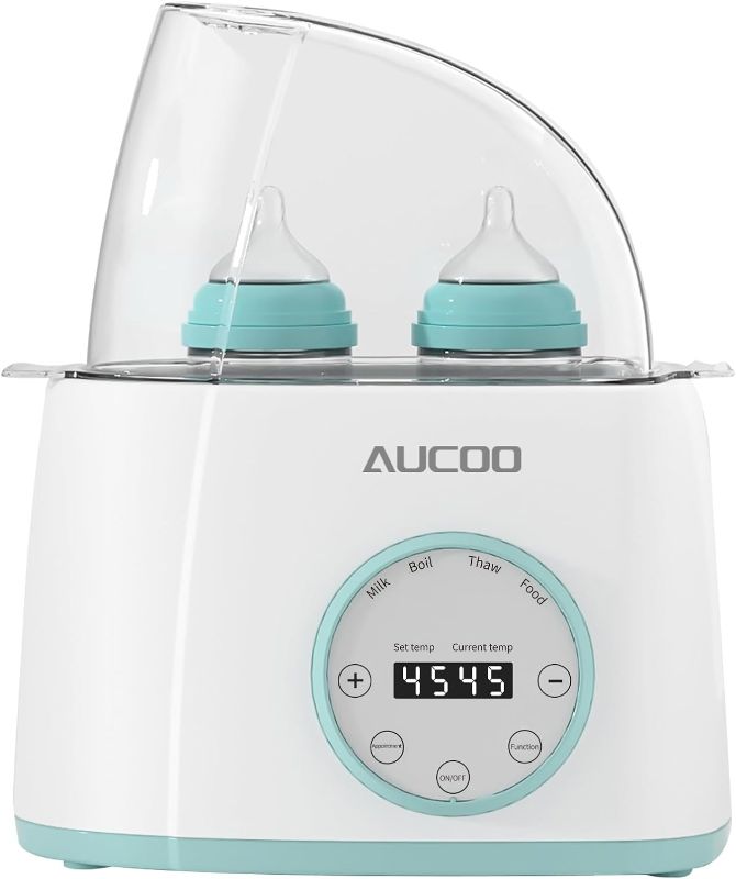 Photo 1 of Bottle Warmers for All Bottles 7-in-1 Baby Bottle Warmer,Portable Double Bottle Warmer for Twins for Warming Milk, Breastmilk, Baby Food