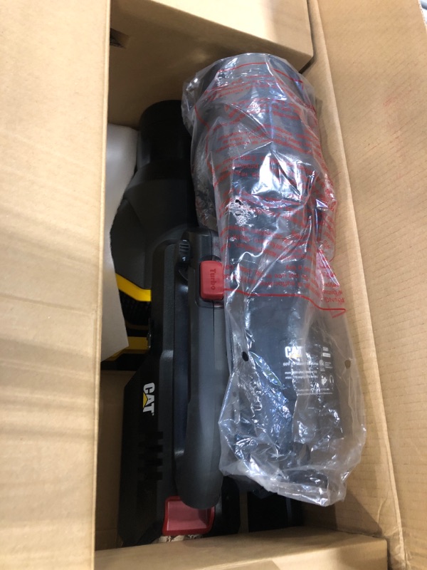 Photo 3 of ***NON FUNCTIONAL//SOLD AS PARTS*** 
Cat® 60V Blower with Brushless Motor 800 CFM (Battery & Charger Included) - DG651 60V Blower (Battery & Charger)