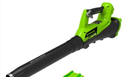 Photo 1 of *BATTERY NOT INCLUEDED - DOES HAVE THE CHARGER*** 

Greenworks BA40L210 G-Max 40V 115MPH - 430 CFM Cordless Brushless Blower, 