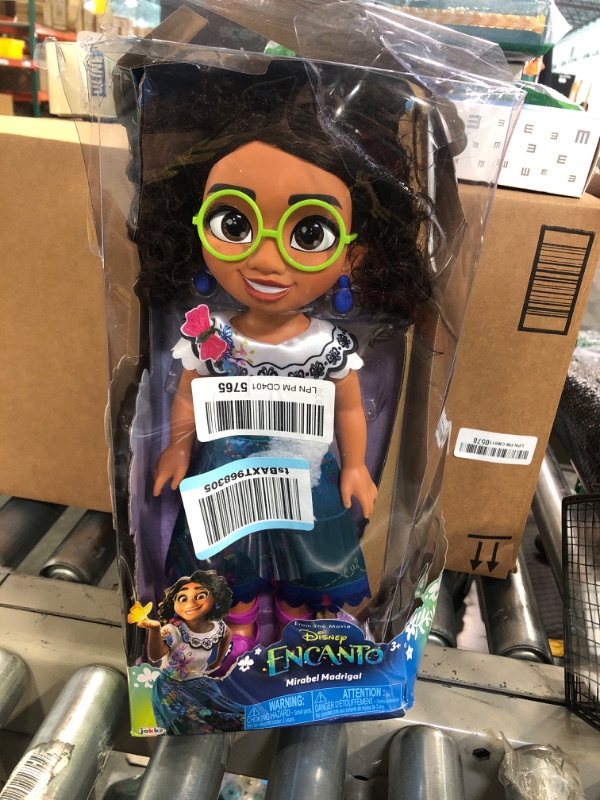 Photo 1 of Disney Encanto Mirabel Doll - 14 Inch Articulated Fashion Doll with Glasses & Shoes