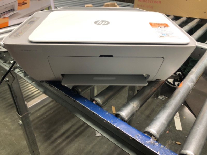 Photo 5 of ***NON FUNCTIONAL//SOLD AS PARTS*** 
HP DeskJet 2755e Wireless Color inkjet-printer, Print, scan, copy, Easy setup, Mobile printing, Best-for home, Instant Ink with HP+,white