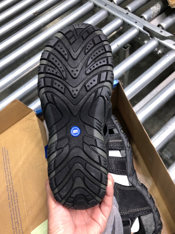 Photo 1 of Nunn Bush Men's Rio Bravo Fisherman Closed Toe Outdoor Sandal 8 Black