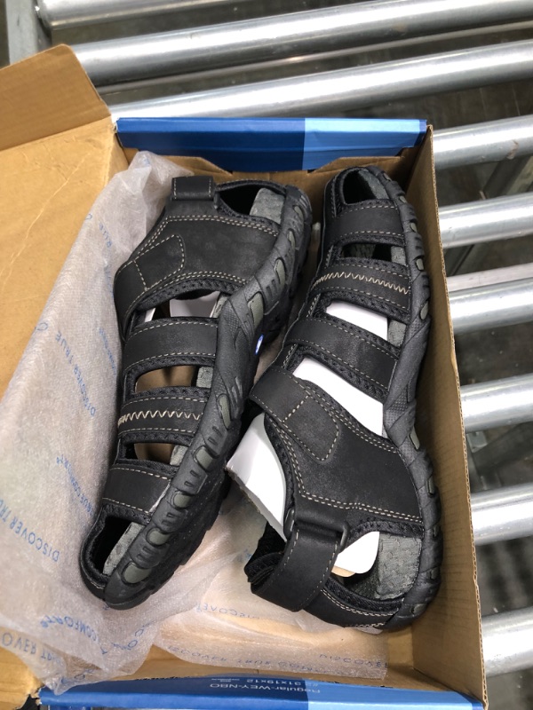 Photo 1 of Nunn Bush Men's Rio Bravo Fisherman Closed Toe Outdoor Sandal 8 Black