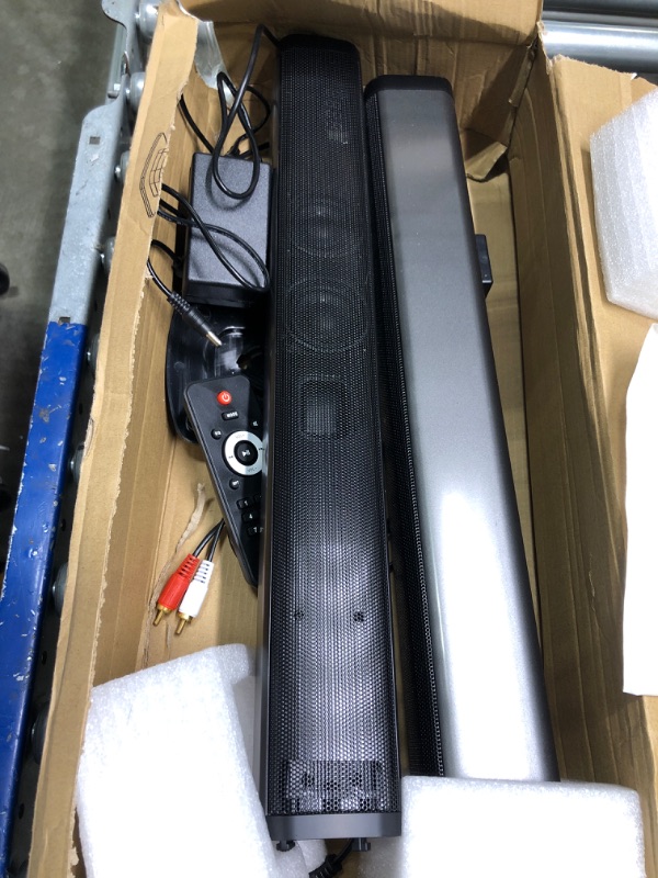 Photo 1 of TV Soundbars Speaker with Bluetooth 40W Home Theater Audio Speaker System for TV Sound bar, 2 in 1 Wall Mountable 35inch Separable Speakers