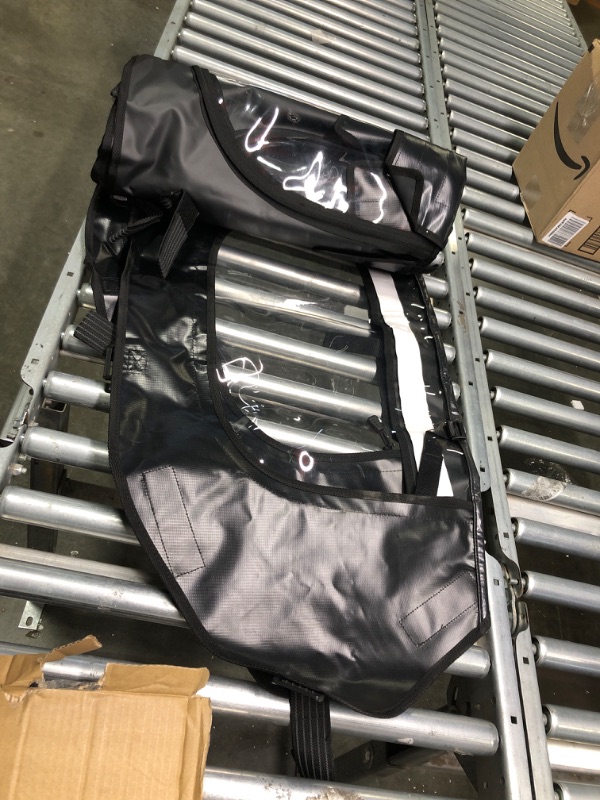 Photo 1 of Kemimoto X3 Soft Upper Door Set Kit, UTV Soft Cab Doors top Enclosure, Soft Top Door Skin Compatible with 2017-2023 Can Am Maverick X3 Max 4-Seater Models- Work with Roof and Partial Windshields
