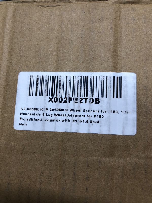 Photo 5 of 6 Lug 6x135 Hubcentric Wheel Spacers for 2015-2023 F150,1.5 inch 6x135mm Wheel Spacer 14x1.5 Studs & 87.1 mm Bore Compatible with 2015-2023 Expedition Navigator

