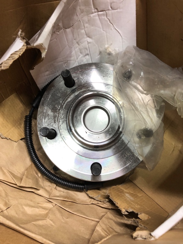 Photo 3 of 512360 Rear Wheel Hub and Bearing Assembly Compatible with 2008-2012 Dodge Grand Caravan, 2008-2012 Chrysler Town & Country, 2009-2012 VW Routan 5Lugs W/ABS
