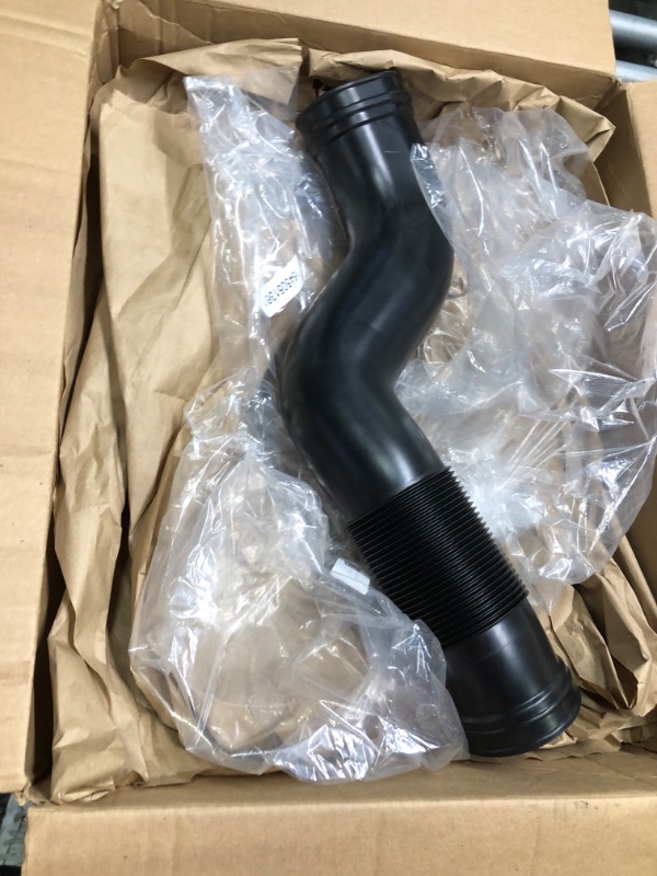 Photo 2 of **ONE MISSING** uxcell 1 Pair Car Air Intake Hose Tube for Mercedes-Benz GL450 GL550 2008-2012 No.A1645051461/A1645051361 Plastic Black
