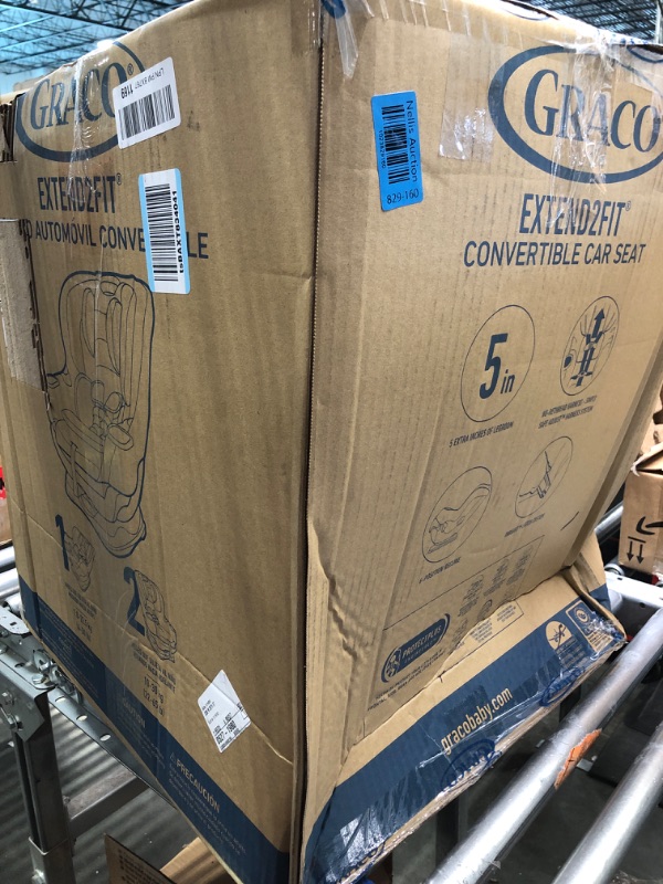 Photo 1 of Graco Extend2Fit Convertible Car Seat | Ride Rear Facing Longer with Extend2Fit, Redmond 2-in-1 Redmond