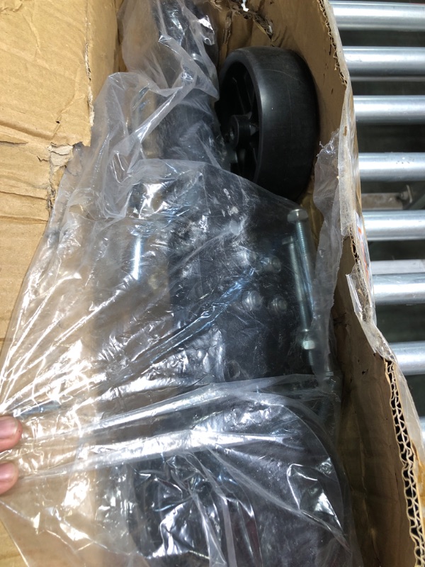 Photo 1 of Swivel Boat Trailer Jack 1500Lbs with 6-Inch Double Wheels 10" Vertical Travel with Bolt-on mounting Hardware for Trailer RV Camper (10" 1500lbs)