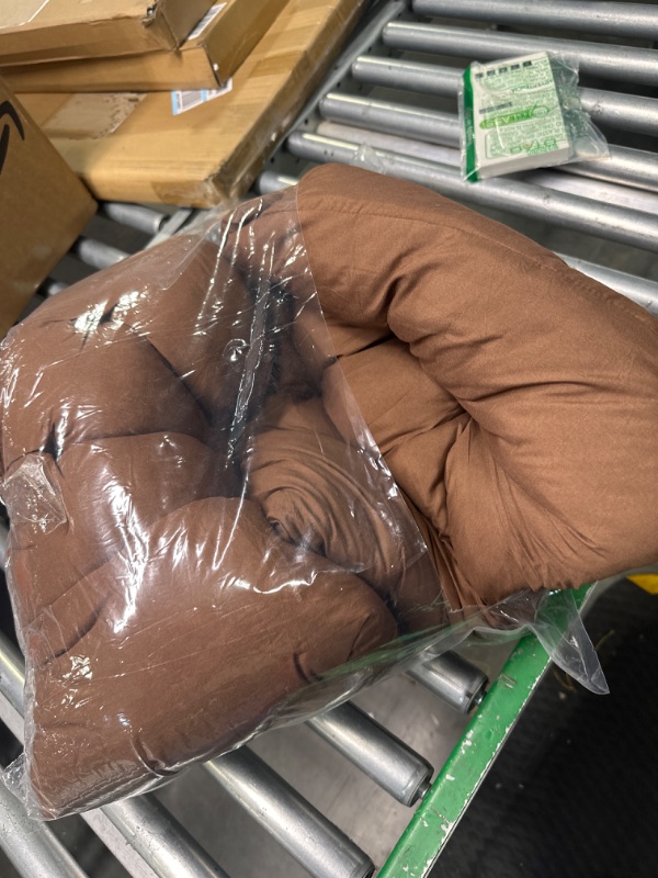 Photo 1 of 2 Pc Brown Cushion