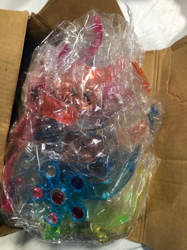 Photo 1 of 48 Pack LED Light Up Fidget Spinner Bracelets, Party Favors For Kids 8-12 Goodie Bag Stuffers Glow in The Dark Party Supplies Treasure Box School Prizes Birthday Halloween Xmas Gifts For Boy Girls 4-8