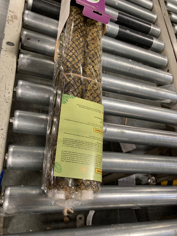 Photo 1 of DUSPRO Stackable Mesh Moss Pole for Plants Monstera Potted Plant Stakes for Indoor Plants Extendable Plant Pole Moss Sticks for Plants Climbing Vine Supporting Monstera Trellis 4Pack 71'' 4pcs Black