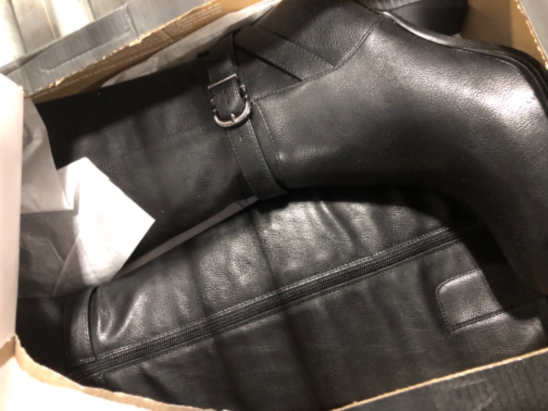 Photo 1 of Naturalizer Women's Joslynn Knee High Heeled Boot 8.5 Black Narrow Calf
