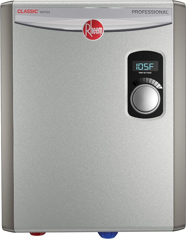 Photo 1 of ***SIMILAR ITEM*** 18kW 240V Tankless Electric Water Heater, Gray