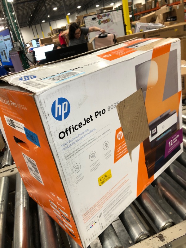 Photo 3 of HP OfficeJet Pro 8035e All-in-One Printer with 6 Months Free Ink Through HP+ (Basalt)